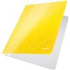 Leitz, Cartella di lavoro Leitz WOW, A4, Laminata, Può contenere fino a 250 fogli, Collezione WOW, Colore giallo, 30010016