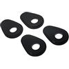 Simda Pro Piastre adattatore per moto Binker, piastre di montaggio anteriori o posteriori in alluminio CNC di alta qualità, adatte per (Yamaha YZF-R1 YZF-R6 FZ6 FZ1 Fazer (SA1401)