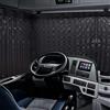 ZATOOTO Tende per Camion, Tende LKW 240 x 90 cm con Ganci, 2 Pezzi | Protezione Privacy, Oscuramento Totale, Blocco Luce E Calore, Montaggio Facile, Tenda Oscurante, Durevole