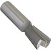 Trend Fresa per scanalature scale Professionale, 95 gradi, codolo 1/2 pollice, diametro di taglio 16mm, lunghezza di taglio 26mm, rotazione destrorsa, metallo duro (TCT), 32/11X1/2TC