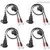 OptiMate TecMate OptiMATE CABLE O01x4, 4 x Collegamento per batteria resistente alle intemperie, rivolto al settore degli sport motoristici
