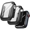 JETech Cover per Apple Watch Series 9/8/7 41mm, Nero