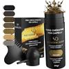 SD SALVATHOR DURAN Fibre cheratina per capelli Salvathor Duran Kit 3 Pezzi (Fibra 25 g + Applicatore + Pettine) Biondo