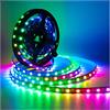 Tesfish 5V WS2812B Strisce LED, 5 Metri Striscia RGB Pixel Strip 300 LEDs IP30 Flessibile Full Color Indirizzabile Individualmente Smart Nastri per DIY, Decorazione Pubblicitaria
