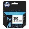 HP F6U65AE Cartuccia Originale HP302 Colore Per Hp Officejet 3833 3834 PSC 1110 Deskjet 2130 Envy 4520 4524 4527