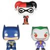 FUNKO POP TINS POCKET BATMAN JOKER HARLEY TIN MINI FIGURE NEW!