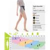 CA-MI Srl Kamila Comfort 70 Den Collant Maglia Rete Playa Tg 2