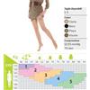 CA-MI Srl Kamila Up 70 Den Calze Autoreggenti Maglia A Rete Colore Playa Tg 5