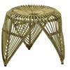 Home Living Poggiapiedi Rotondo in Rattan