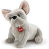 Uni-Toys - Bulldog francese (nero/bianco) con guinzaglio - 25 cm  (lunghezza) - cane di peluche, alano, animale domestico - peluche :  : Giochi e giocattoli