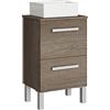 Baikal Mini, Legno Ceramica Melamina 16 Metallo, Nebraska, Dos Cajones