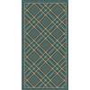 Vilber Wales, tappeto verde 02 (40 x 78 x 0,2 cm), PVC poliestere, antiscivolo, lavabile, resistente al calore, con possibilità di tovagliette e runner da tavolo in coordinato