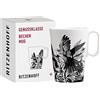 RITZENHOFF 3731001 Tazza da caffè 330 ml - Serie Genussklasse No. 1 - Tazza in porcellana con motivo di uccello Pezzo di design