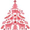 Sizzix Timbri trasparenti a strati Sizzix 3PK Folk Tree di Olivia Rose | 664934 | Capitolo 4 2022