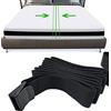 X SIM FITNESSX Supporto per Materasso | collega Due materassi a Una Grande Superficie di Letto; Regolabile in Modo variabile, Sistema di Arresto del Materasso, Supporto | Ponte Matrimoniale