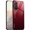 GOGME Cover per Xiaomi Redmi Note 11 PRO 5G, Custodia in Colori Sfumato, Vetro Temperato AntiGraffio Back Cover + Bordo in Silicone Morbido TPU Protettiva Case(5)