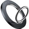 Lamicall Anello Cellulare Magnetico, Impugnatura Supporto per MagSafe - 360 ° Rotazione, con Anello-Metallo, Portacellulare Staccabile per iPhone 17 16 15 14 Pro Max Plus Mini, Telefono Android - Nero