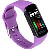 SUPBRO Smartwatch Donna Orologio Fitness,0,96'' Activity tracker con Saturimetro (SpO2),Impermeabile IP68,Sonno Cardiofrequenzimetro,Avviso informativo Smartwatch per Android IOS