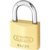 ABUS 65/30 Brass Padlock Keyed 30 millimetri 304