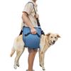 COODEO Dog Carry Sling, Zaino di emergenza Pet Gambe Supporto Dog Lift Harness, Cane Carrier per Cani Artrite (XL, blu)
