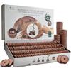 OwnGrown Coco Coir Seed Compost Pellet: 125 Pellet di Cocco per Semi e Terriccio Universale - Compost Senza Torba per Piantine, Orto e Piante Grasse - Vasetti per Piantine e Terriccio per Giardinaggio