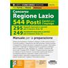 Edizioni Simone Concorso Regione Lazio 544 Posti Centri per l'impiego - 295 Esperti mercato e servizi per il lavoro (Cat.D) - 249 Assistenti mercato e servizi per il lavoro (Cat.C) - Manuale per la preparazione