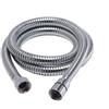 Housler® - Tubo per doccia con pressione dell'acqua bassissima, aumenta 12 mm, lunghezza 2 m