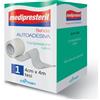 CORMAN SpA Medipresteril Benda Adesiva 4x400cm - Nastro Adesivo Medico per Fissaggio