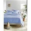 De Witte Lietaer Olivia - Parure da letto in raso di cotone pettinato, 240 x 220 cm, con 2 federe
