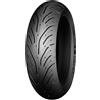 Michelin M/c (75w) Pilot Road 4 Tl-029239 Road Rear Tire Nero 190 / 55 / R17
