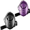 Qoosea Emergenza Allarme personale [confezione da 2] Qoosea Scream Safesound Allarme 140dB LED Torcia elettrica per bambini/donne/Anziani/Studente Protezione autodifesa protetta (Nero + Viola)