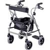 NRS Healthcare M58203 2 in 1 Deambulatore e Sedia a Rotelle