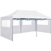 vidaXL AX Gazebo 2.91x5.8x3.15m Pieghevole Tendone Pop Up 600D Barbecue Eventi 0k 48868