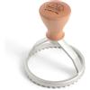 Marcato SC-T80-CLS stampino, Rotondo, 80 mm, Alluminio e Legno, Opaco, Linea Premium.
