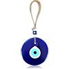 MYSTIC JEWELS - Grande occhio turco in cristallo con Jude per regalo - Amuleto portafortuna - Ornamento portafortuna