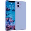 Captor Cover iPhone 11 Custodia Colorata in Silicone Liquido, Antiurto, Flessibile, Bordo Rialzato per Schermo e Protezione Fotocamera, Morbida Con Microfibra Interna per iPhone 11 Cover (Lavanda Blu)