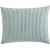 Beatrice Home Fashions Channel Copriletto in ciniglia, Cotone, Blu, 26 x 20