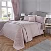 Dreams & Drapes Tessuto Hawthorne - Set copripiumino jacquard, per letto king size, colore: lavanda