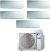 Daikin 3x FTXJ25AS+2x FTXJ35AS+5MXM90A Climatizzatore Penta Split Parete Emura3 Silver/Argento 9+9+9+12+12 R-32 WIFI