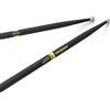 ProMark Bacchette Batteria - Forward Rebound 5A Drum Sticks - ActiveGrip - Diventa più aderente con il sudore delle mani - Finitura Active Grip, Punta di ghianda, Legno di hickory - 1 Coppia