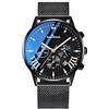 Unendlich U Cronografo al quarzo da uomo Infinity U-Watch, minimalista, casual, orologi da polso impermeabili con orologio da calendario