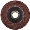 SILVERLINE Disco lamellare 115x22,23 mm grana 60 in ossido di alluminio (corindone) supporto in vetroresina