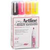ARTLINE Marcatore per tessuto - punta tonda 2.0 mm - colori assortiti - Artline - conf. 4 pezzi (unità vendita 1 pz.)