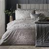 HOUSE LLEWELYN - BOWEN Laurence Llewelyn-Bowen - Firenza - Set Copripiumino Jacquard - Misura Letto Matrimoniale in Argento
