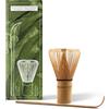 MAVANTO Tè machta set di frusta matcha (Chasen) e cucchiaio (Chashaku) fatte a mano in bambù - Kit Matcha per la preparazione del tè tradizionale giapponese