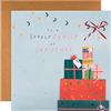 Hallmark Biglietto di Natale per la famiglia - Design classico con regalo avvolto