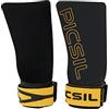PICSIL - Paracalli Golden Eagle, Grips da Competizione, Uso con Magnesite, Materiale Ibrido Nuova Generazione, Ideale per Cross Training, Calisthenics e Fitness (Viola, G)