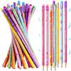 Vicloon Matite Profumate, 12pcs per Bambini con Gomma, HB Grafite, | in Legno con Elementi per Esami, Scuola, Ufficio, Disegno e Schizzi (Frutta)