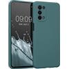 kwmobile Custodia Compatibile con Oppo A74 (5G) / A54 (5G) Cover - Back Case per Smartphone in Silicone TPU - Protezione Gommata - artic night