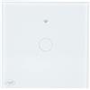 PNI Smart Switch con PNI SafeHome PT101L WiFi touch, 10A, controllo tramite Tuya Smart, compatibile con Alexa e Google Assistant - Live Wire, senza zero